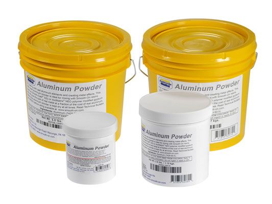 Smooth-On - Real Metal Powder - ALUMINUM 1.25 lbs