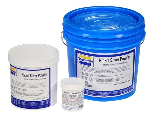 Smooth-On - Real Metal Powder - NICKEL/SILVER 1lbs