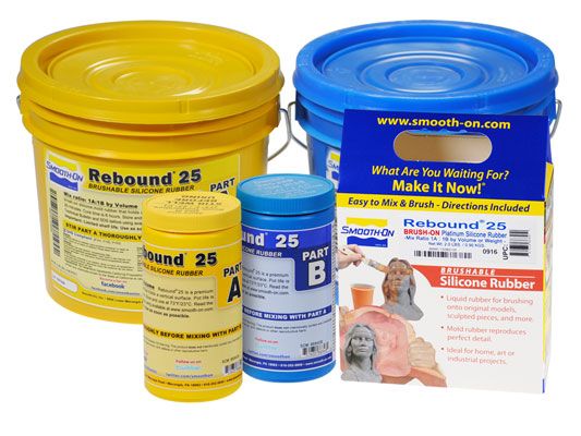 Smooth-On - Rebound 25 Silicone Tin-Cure Rubber Trial Unit