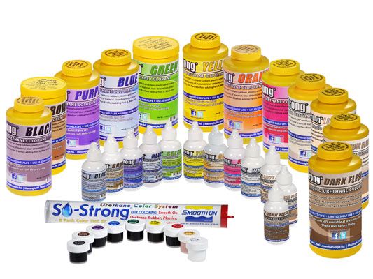 Smooth-On - SO-Strong Urethane &amp; Epoxy Color Tints (9 pack Sampler)