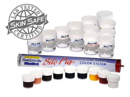 Smooth-On - Silc Pig - Silicone Pigments (9pack  Sampler)