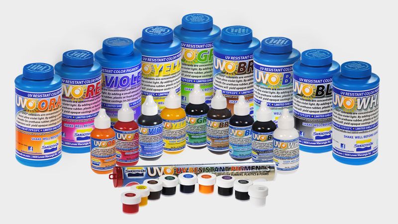 Smooth-On - UVO UV-Resistant Colorants (Individual  Sampler)