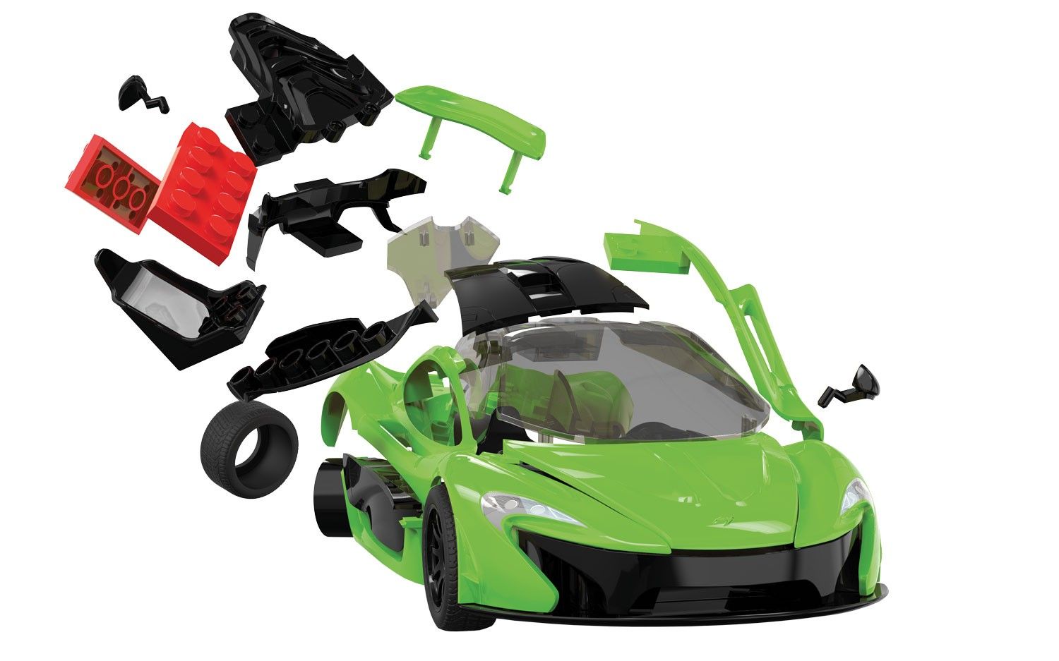 Airfix - Quickbuild - McLaren P1 Green