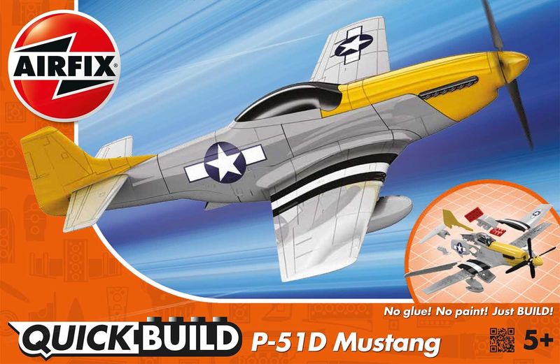 Airfix - Quickbuild - P-51D Mustang