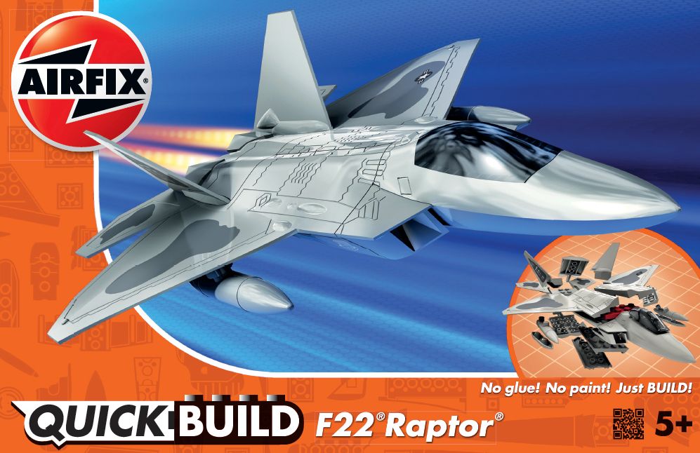 Airfix -QuickBuild - F-22 Raptor