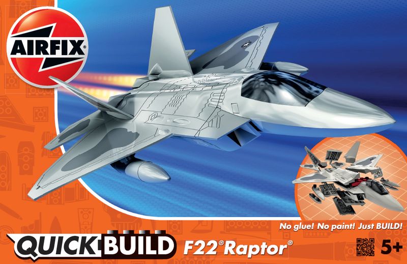 Airfix -QuickBuild - F-22 Raptor