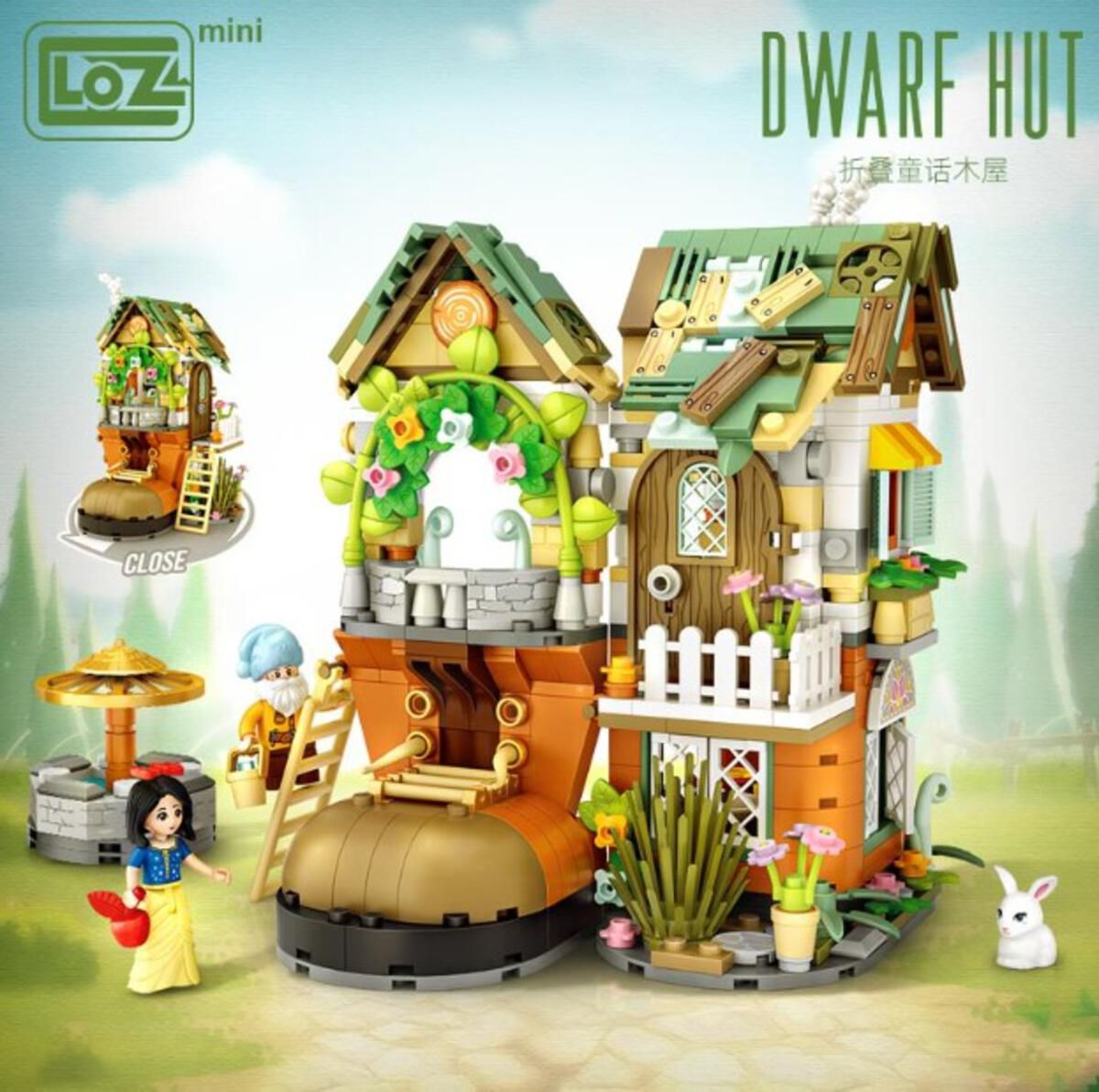 LOZ Block - Dwarf Hut