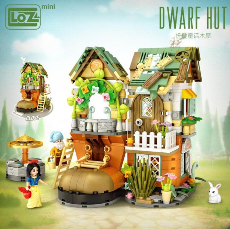 LOZ Block - Dwarf Hut