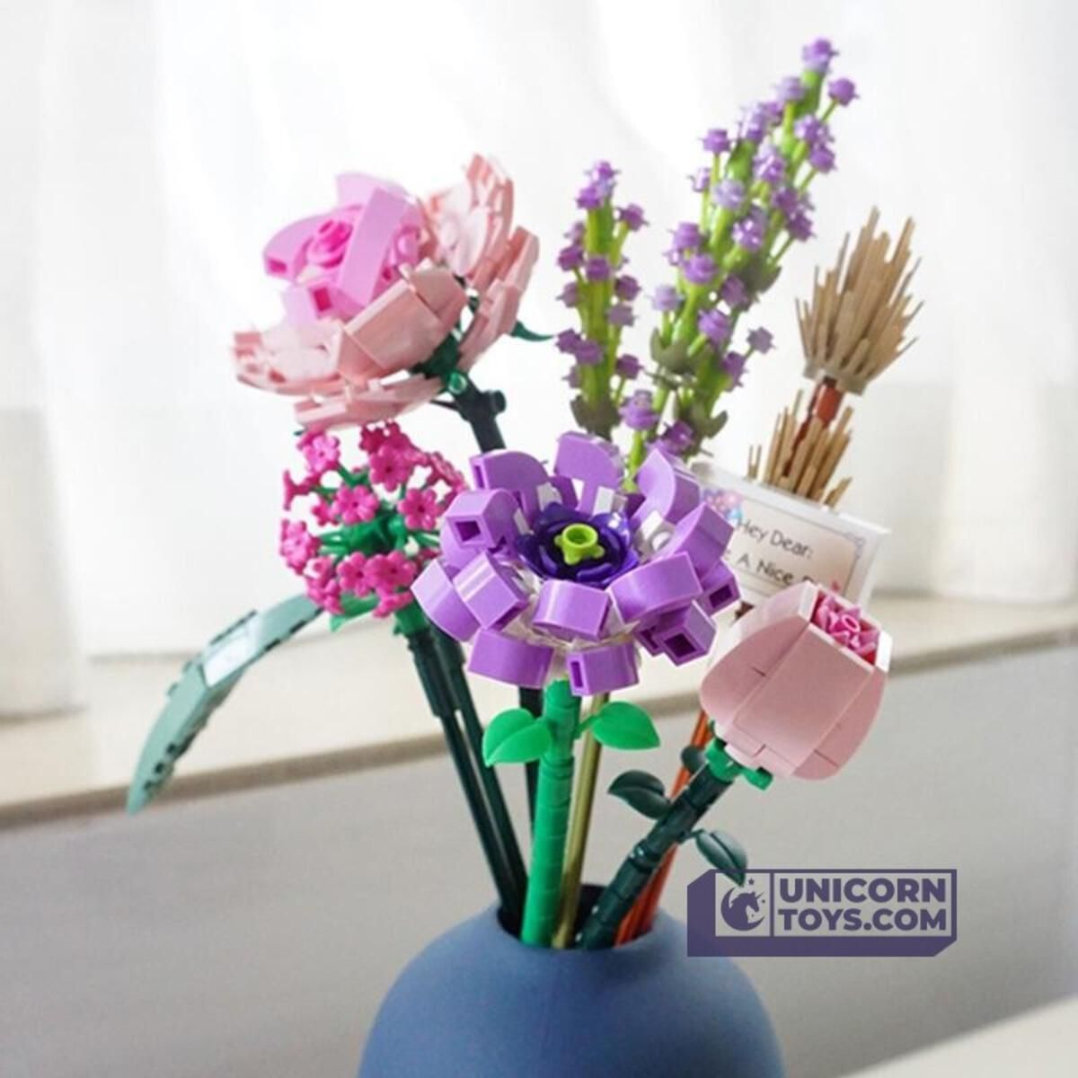 LOZ Block - Eternal Flowers - Rose Camellia Lavender Orchid