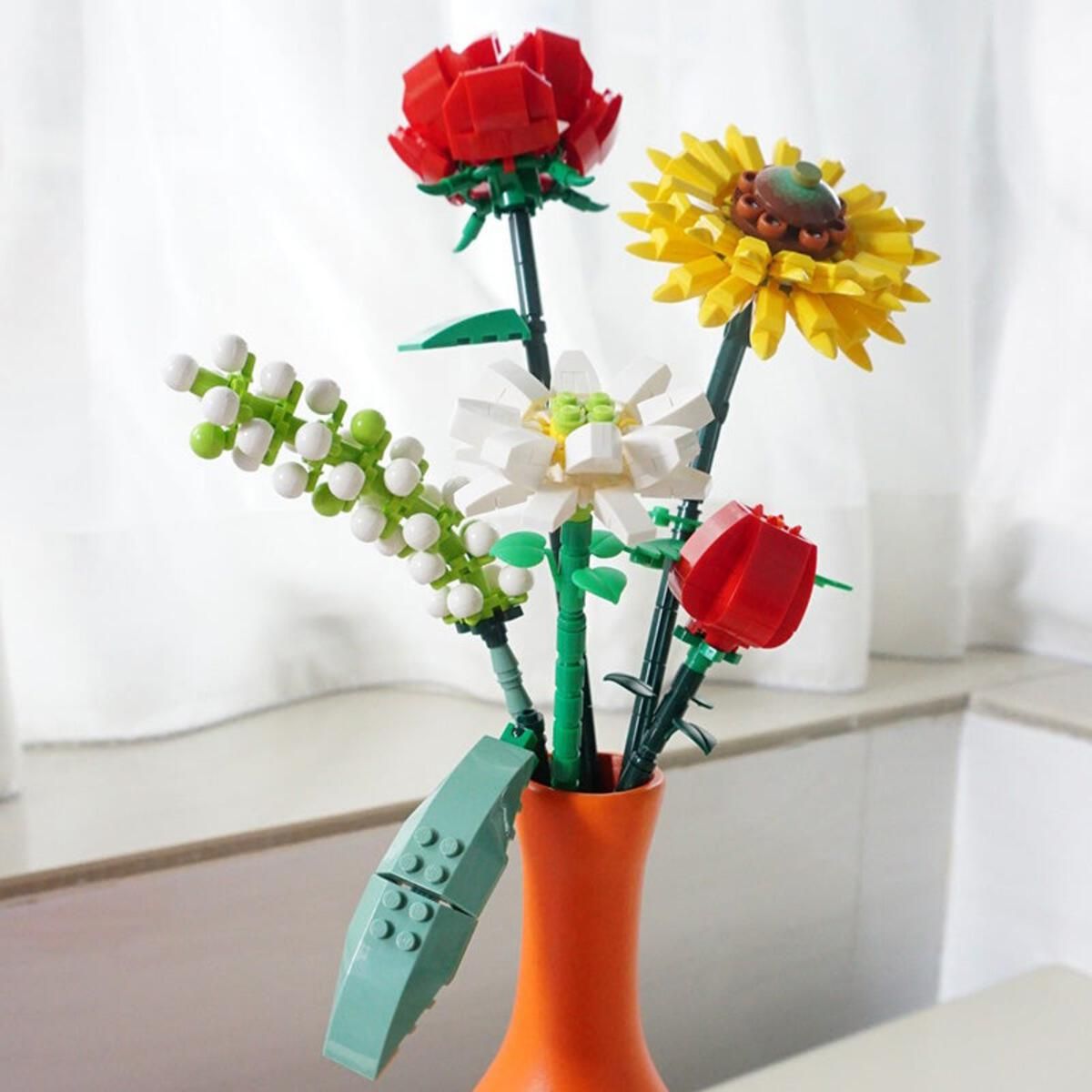 LOZ Block - Eternal Flowers - Sunflower Rose