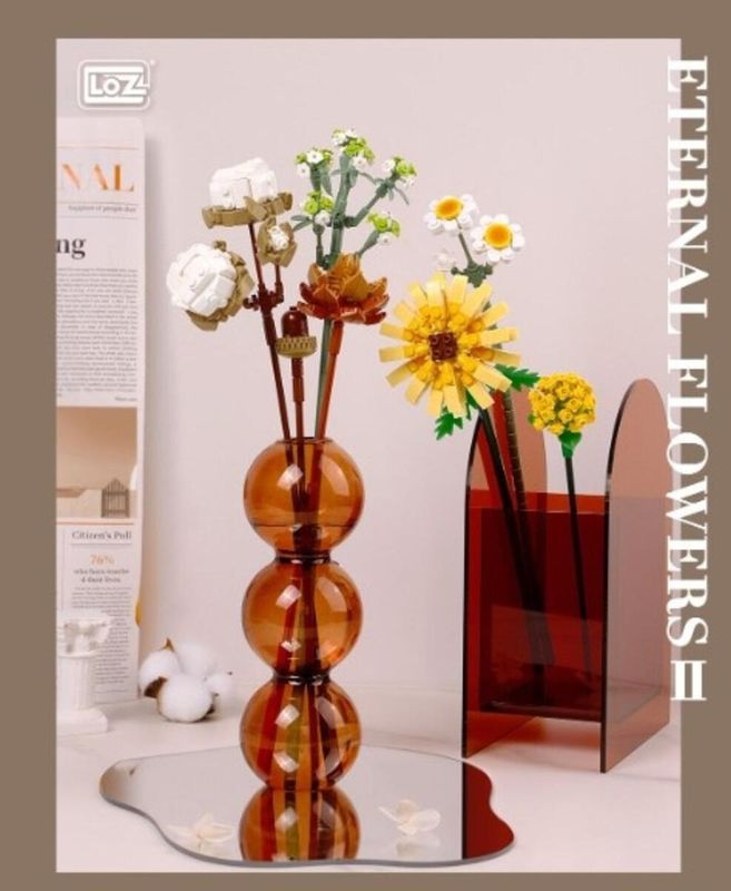 LOZ Block - Eternal Flowers II- Cotton Bouquet