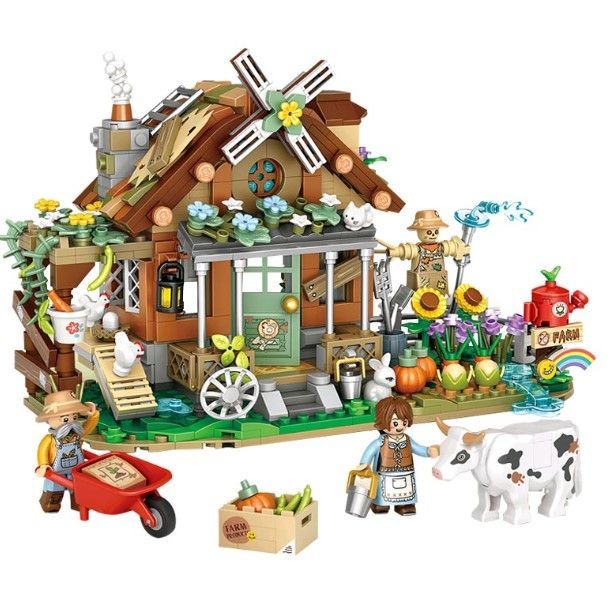 LOZ Block - Farm House