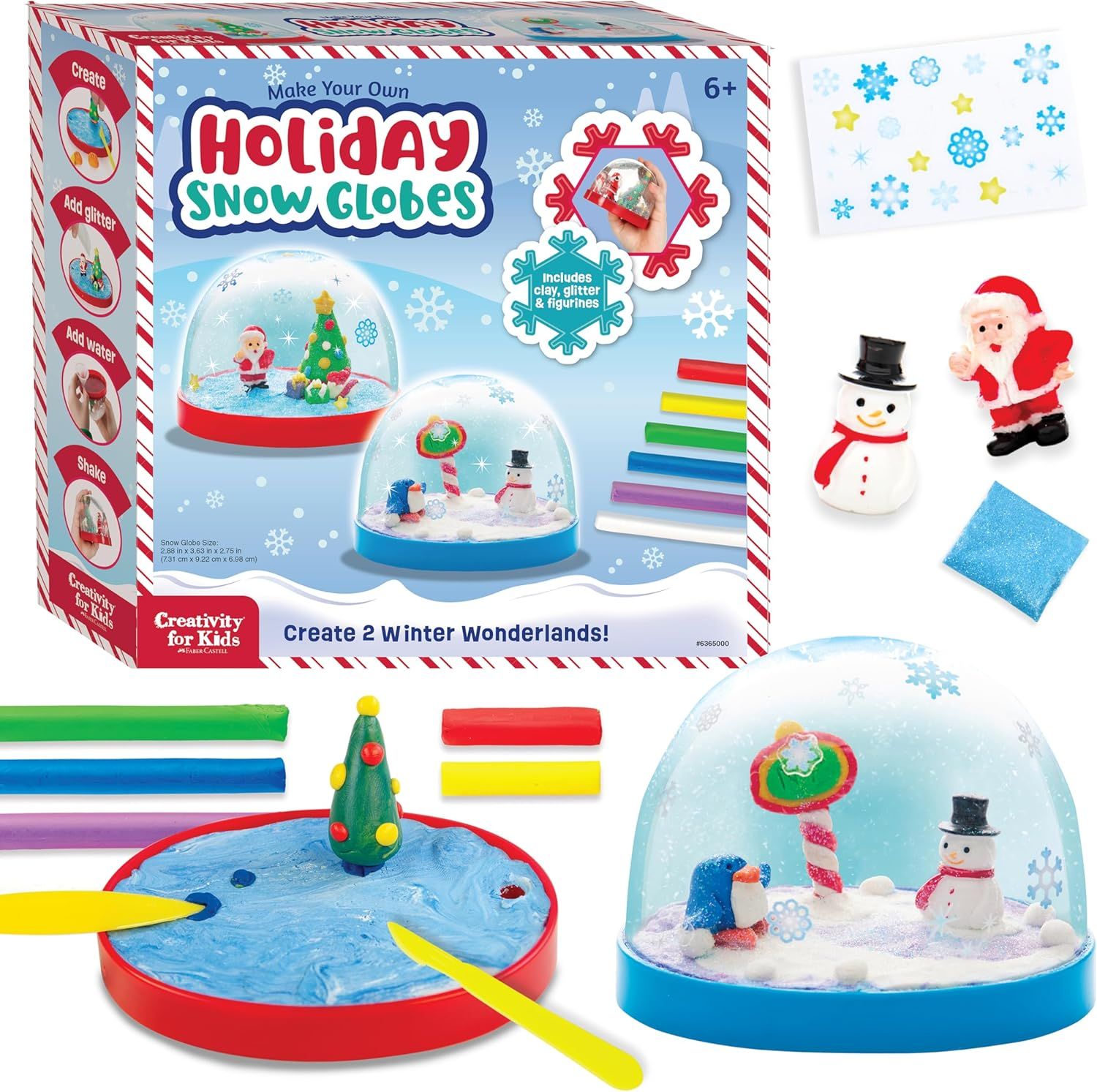 Make your Own Holiday Snow Globes