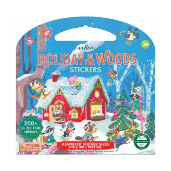 Holiday in the Woods Shiny Stickerbook