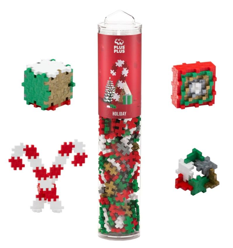 Plus Plus Tube Large - Holiday