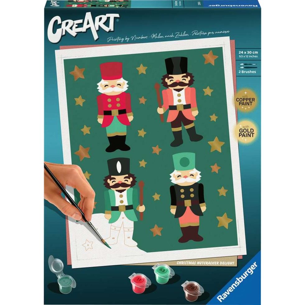 CreArt Paint By Number - Nutcracker
