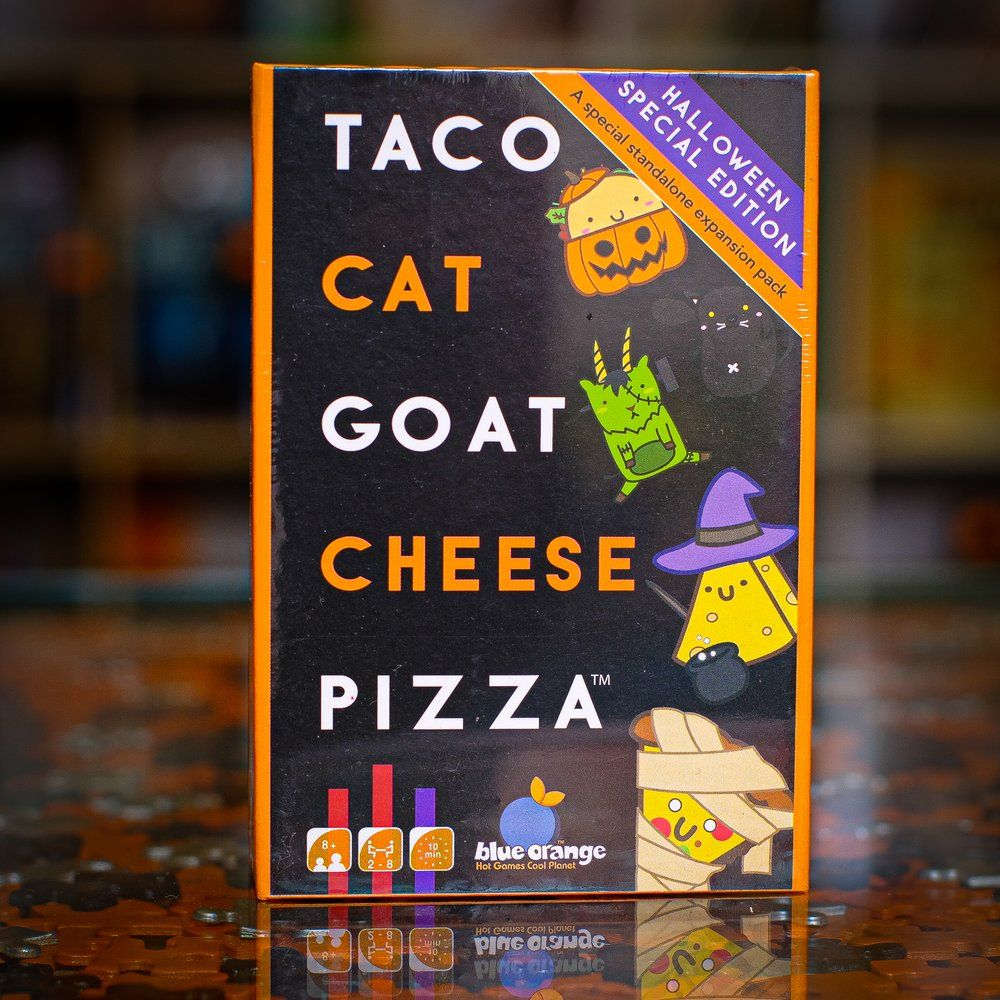 Taco Cat Goat Cheese Pizza: Halloween Edition