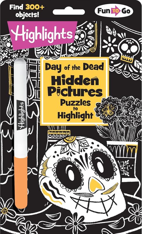 Hidden Pictures to Highlight - Day of the Dead