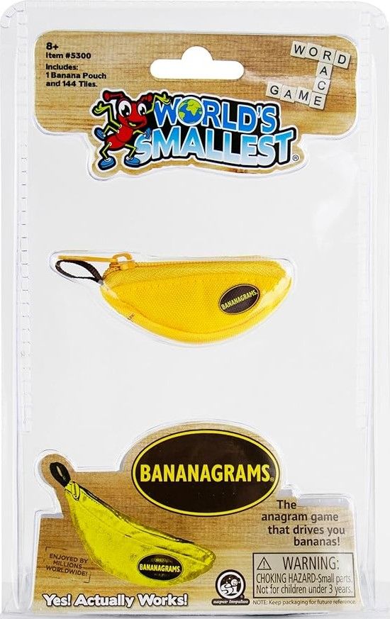 World&#39;s Smallest - Bananagrams