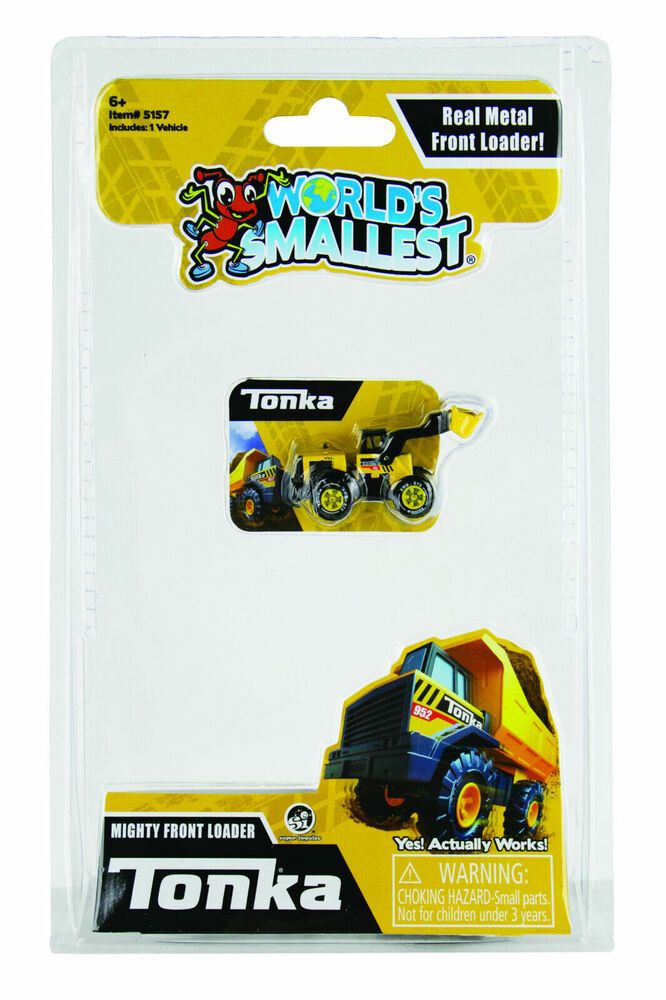World&#39;s Smallest - Tonka Front Loader