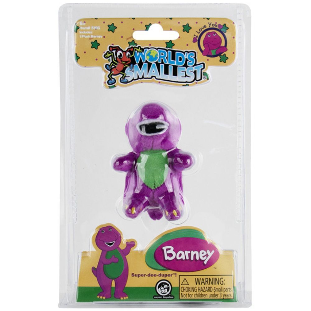World&#39;s Smallest - Barney the Purple Dinosaur