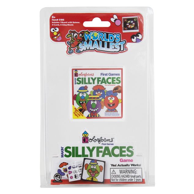 World&#39;s Smallest - Colorforms, Silly Faces