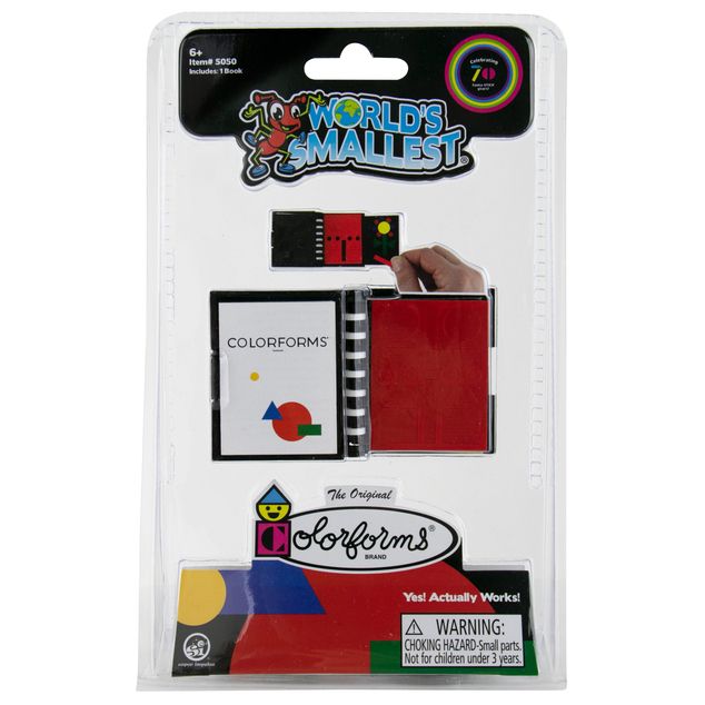 World&#39;s Smallest - Colorforms, Classic/Miss Weather