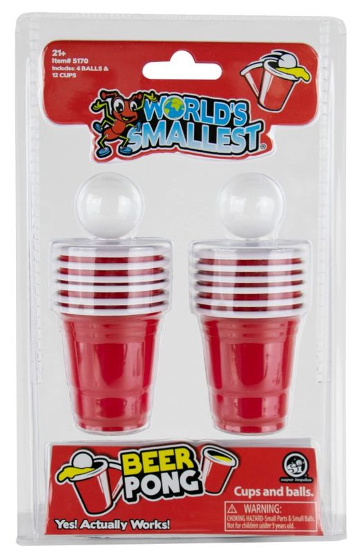World&#39;s Smallest - Beer Pong