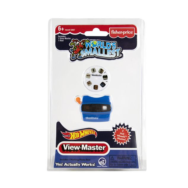 World&#39;s Smallest - Viewmaster, Hot Wheels