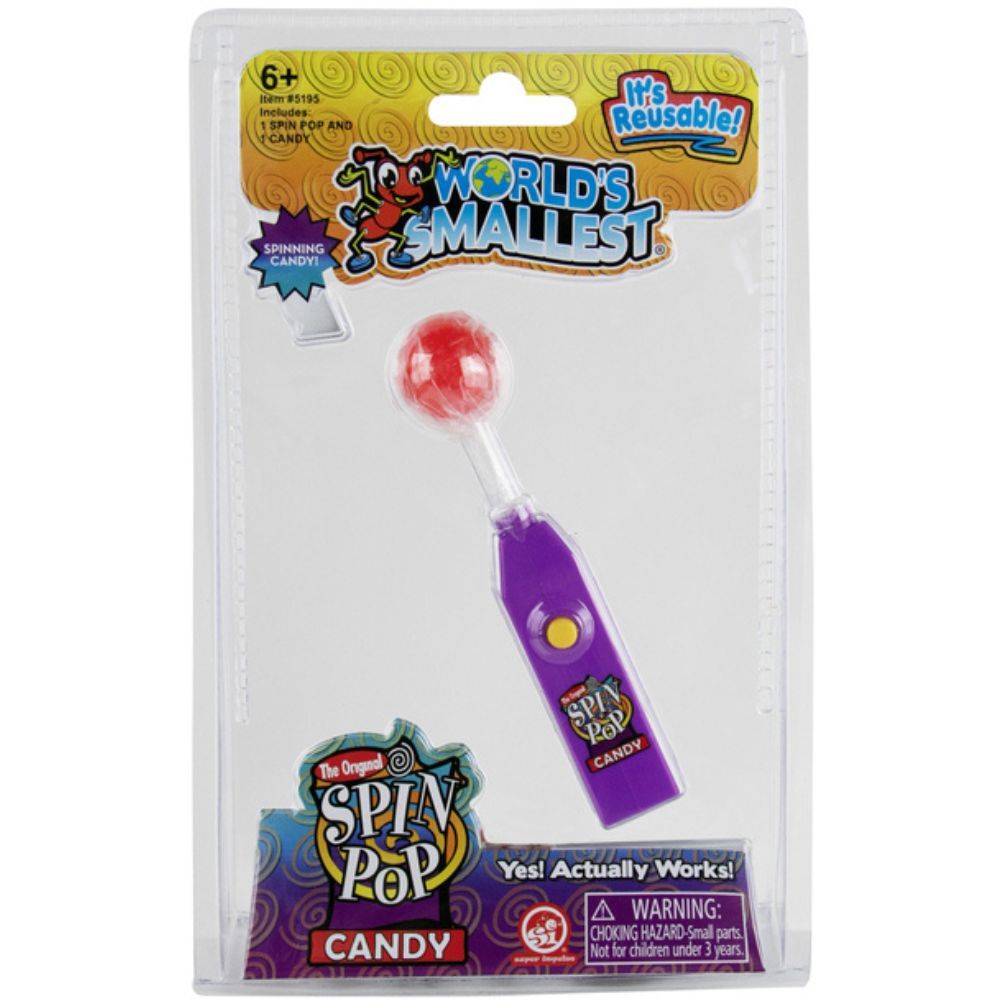 World&#39;s Smallest - Spin Pop