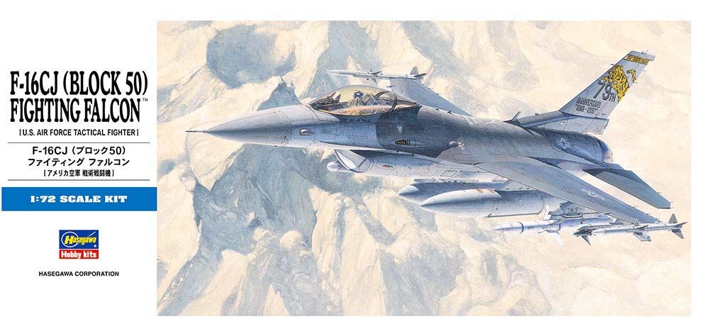 Hasegawa - 1/72 F-16CJ Fighting Falcon (Block 50)