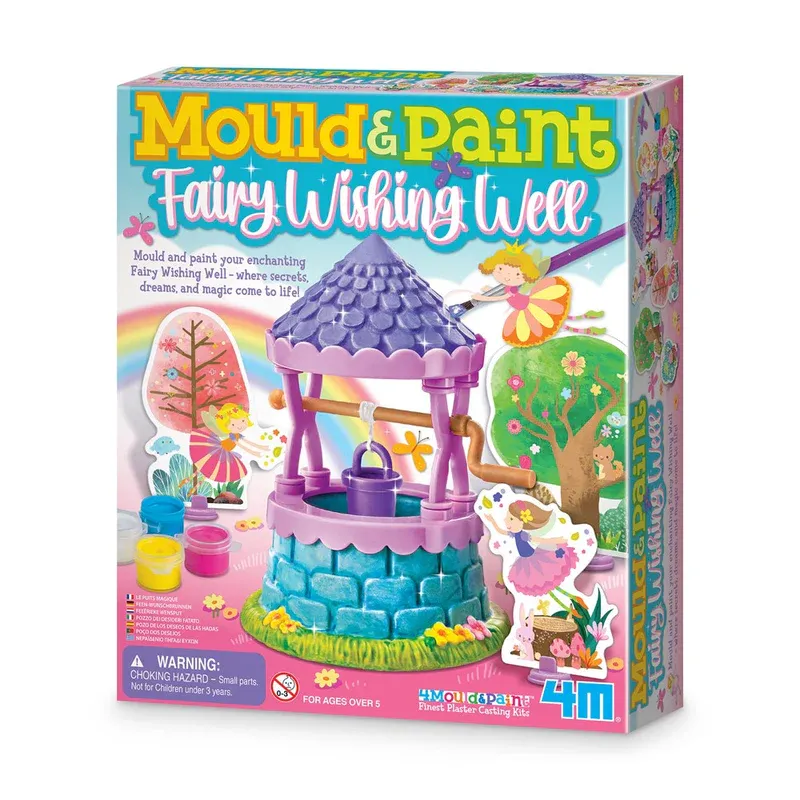 Mould &amp; Paint Fairy Wishing Well
