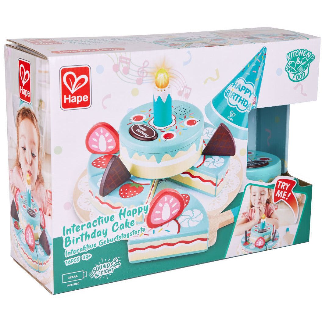 Interactive Happy Birthday Cake