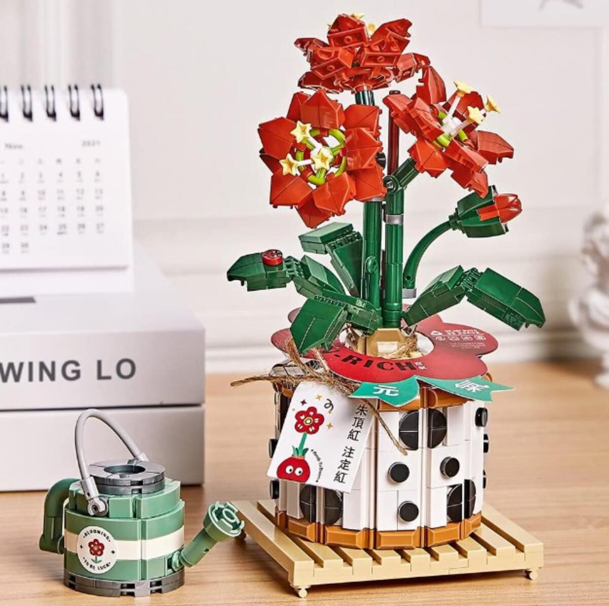 LOZ Block - Strawberry Bonsai Plant