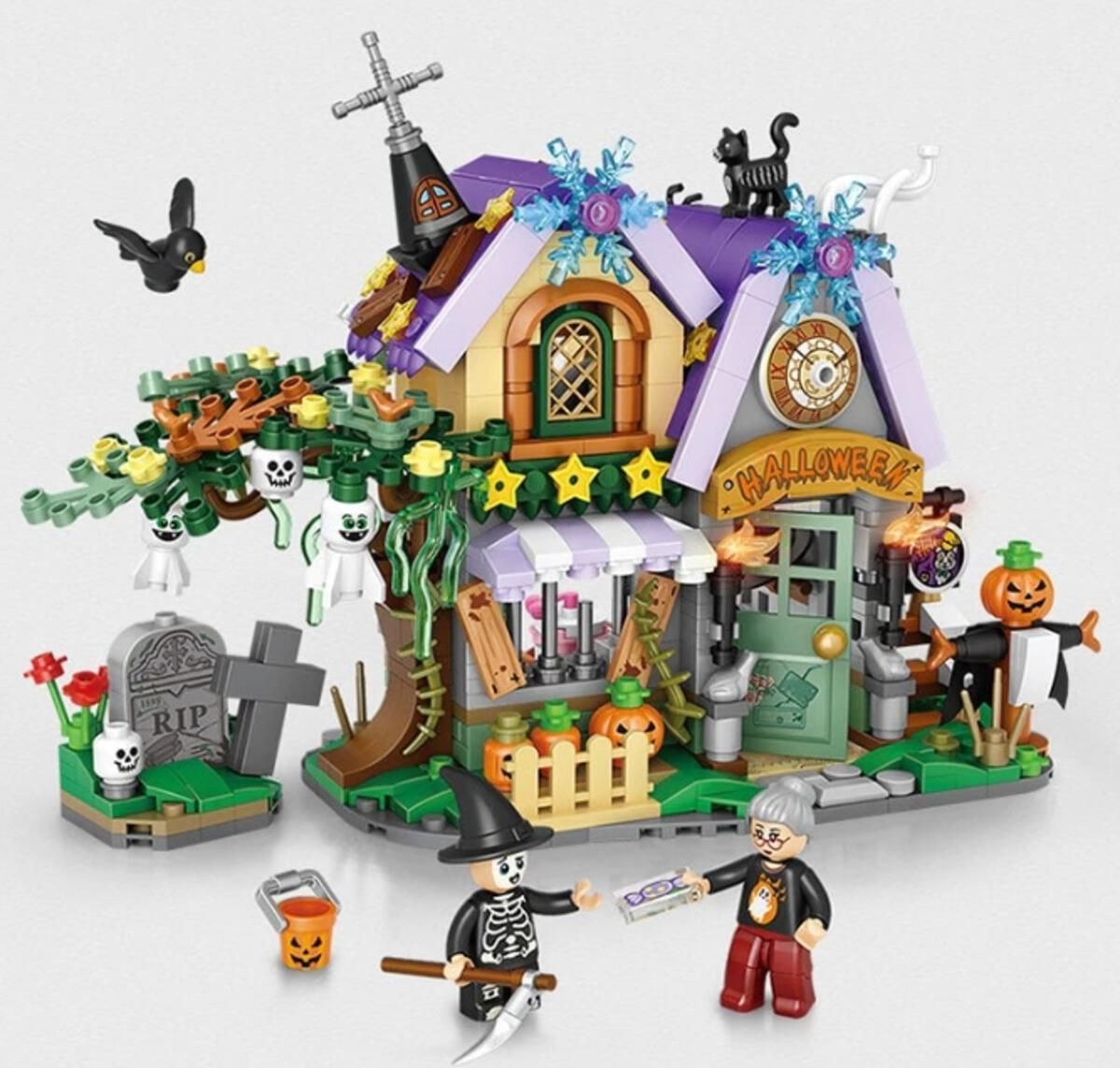 LOZ Blocks - The Halloween Cottage