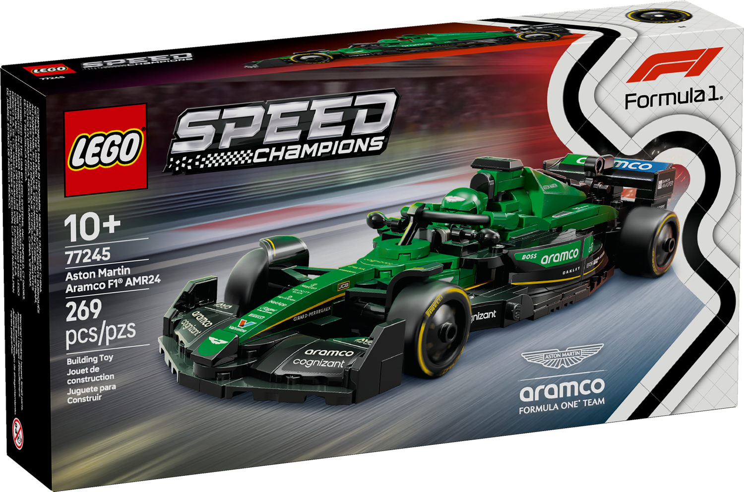 LEGO® SPEED CHAMPIONS - Aston Martin Aramco F1® AMR24 Race Car