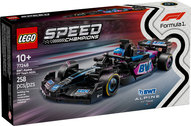 LEGO® SPEED CHAMPIONS - BWT Alpine F1® Team A524 Race Car