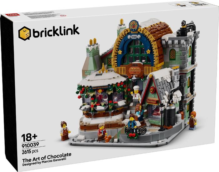 LEGO® BRICKLINK DESIGNER PROGRAM - The Art of Chocolate