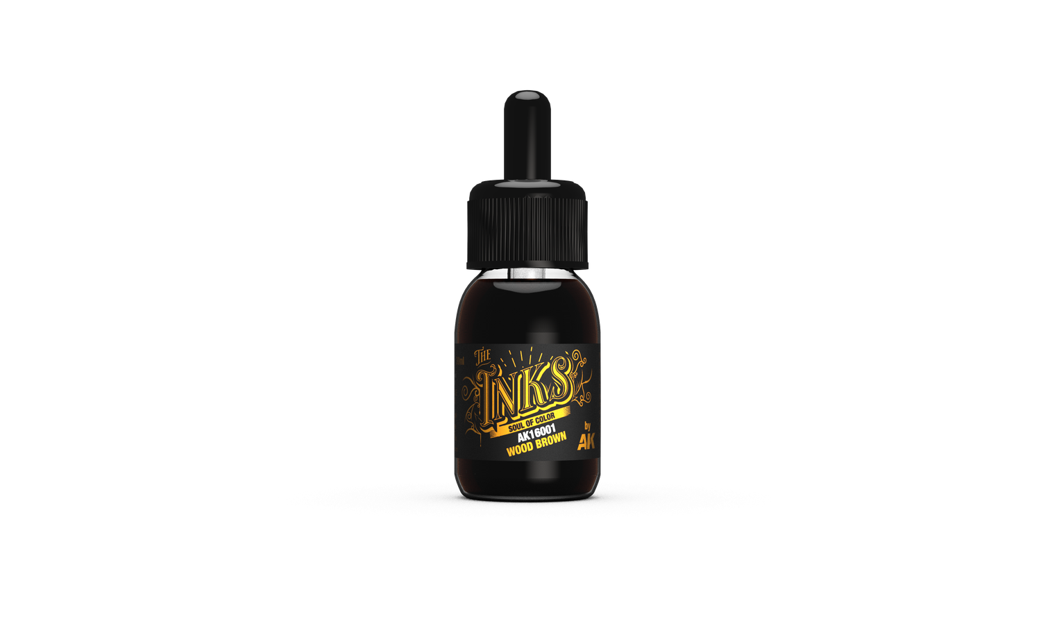 AK Interactive - The INKS - Wood Brown 30 ml