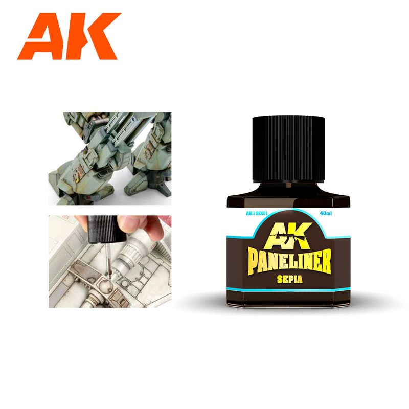 AK Interactive - Sepia - Paneliner