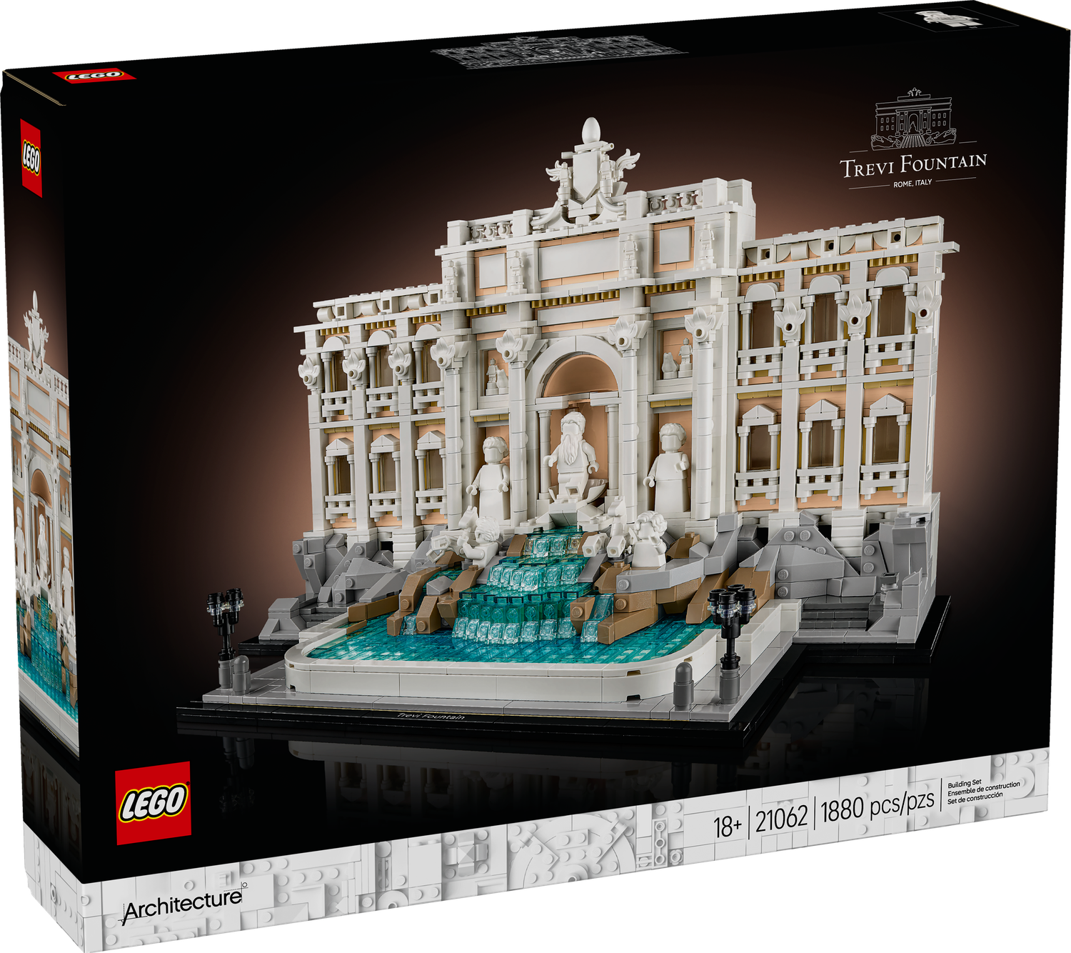 LEGO® ARCHITECTURE - Trevi Fountain