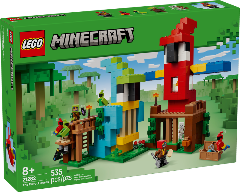 LEGO® MINECRAFT - The Parrot Houses