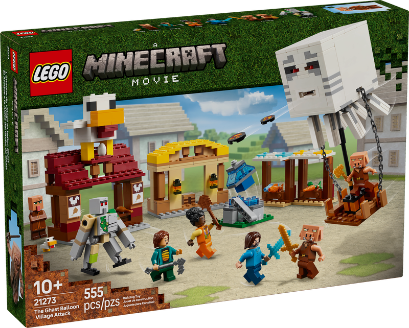 LEGO® MINECRAFT - The Ghast Balloon Village Attack