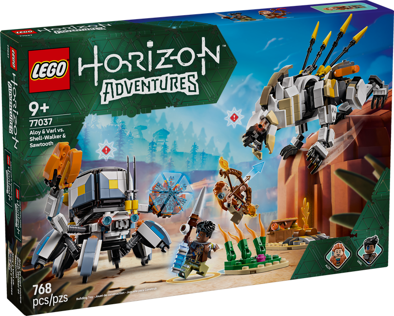 LEGO® HORIZON - Aloy &amp; Varl vs. Shell-Walker &amp; Sawtooth
