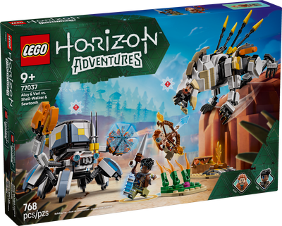 LEGO® HORIZON - Aloy &amp; Varl vs. Shell-Walker &amp; Sawtooth