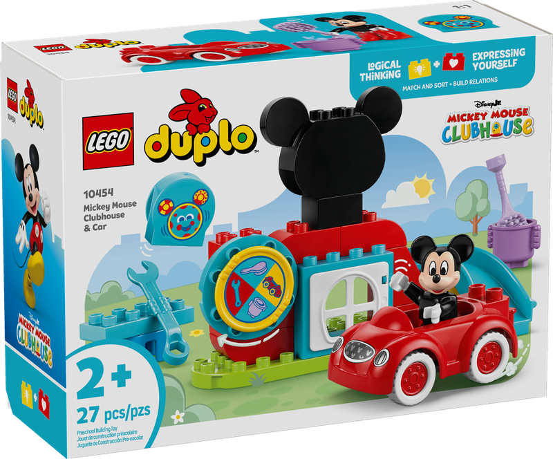 LEGO® DUPLO - Mickey Mouse Clubhouse &amp; Car