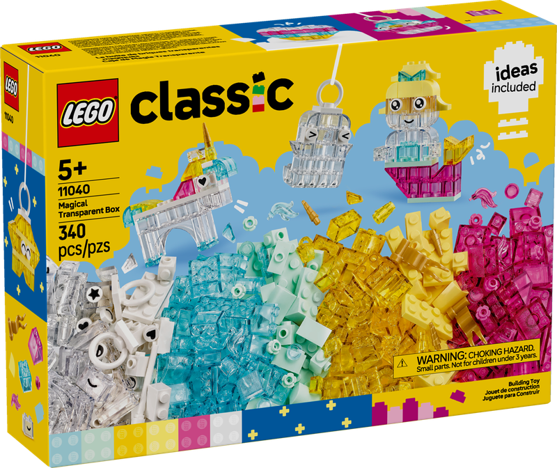 LEGO® CLASSIC - Magical Transparent Box