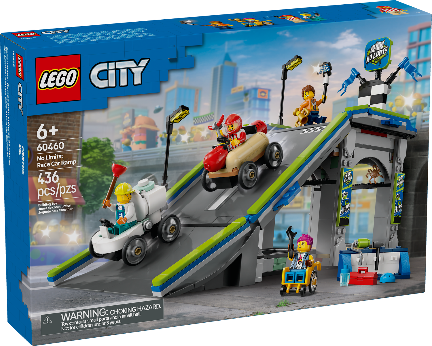 LEGO® CITY - No Limits: Race Car Ramp Track