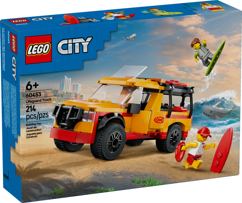 LEGO® CITY - Lifeguard Beach Rescue Truck