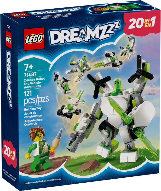 LEGO® DREAMZzz - Z-Blob&#39;s Robot and Vehicle Adventures
